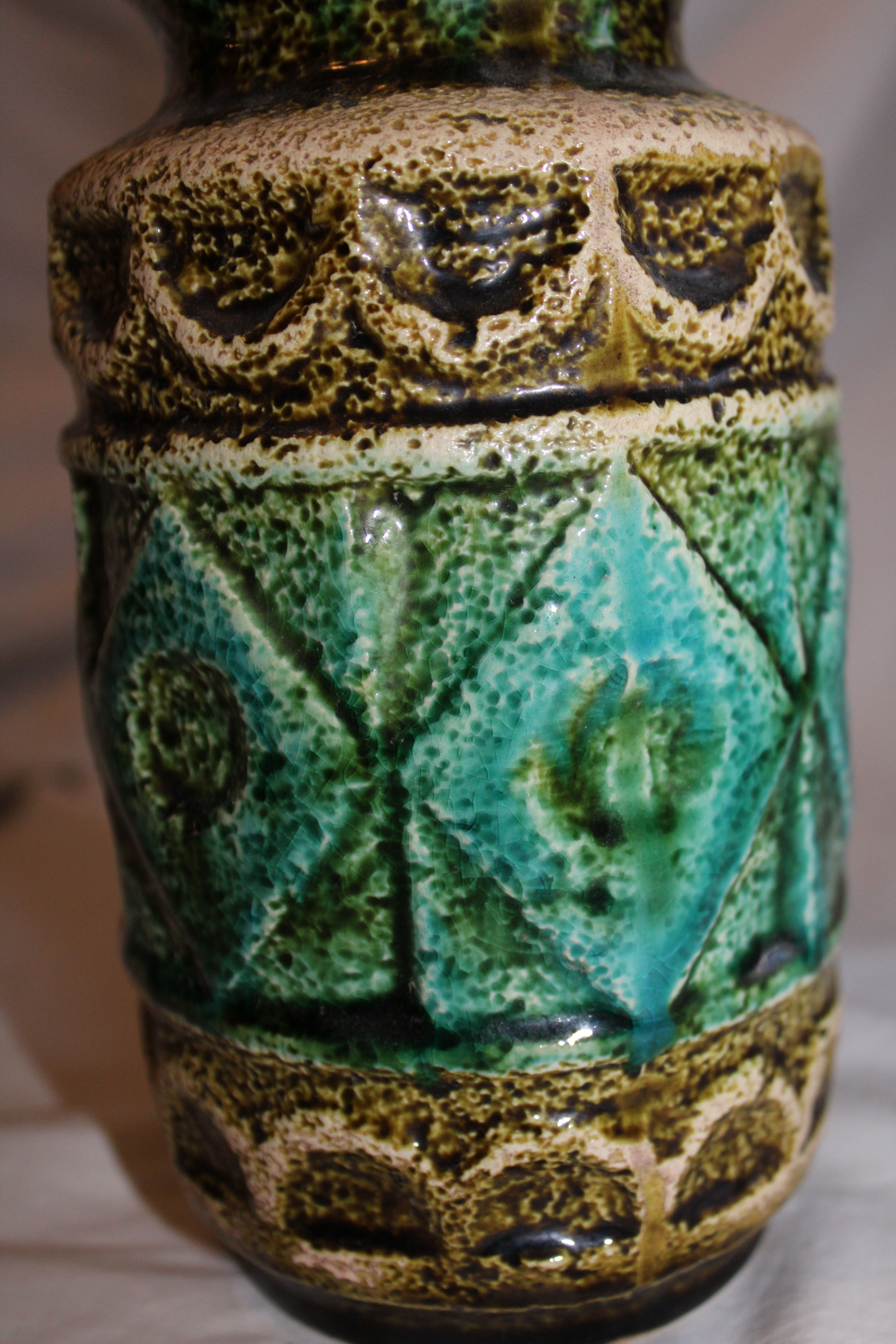 Bay W-germany Vase No. 92 20 vintage