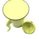 Cafetière émaillée jaune