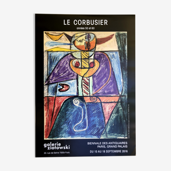 Lithographie Taureau Paris, Le Corbusier, Original Offset