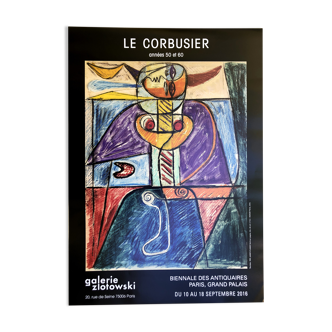 Le Corbusier Original Offset lithograph Taureau Paris