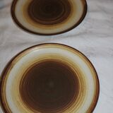 Lot of 6 dessert plates Longchamp Model log