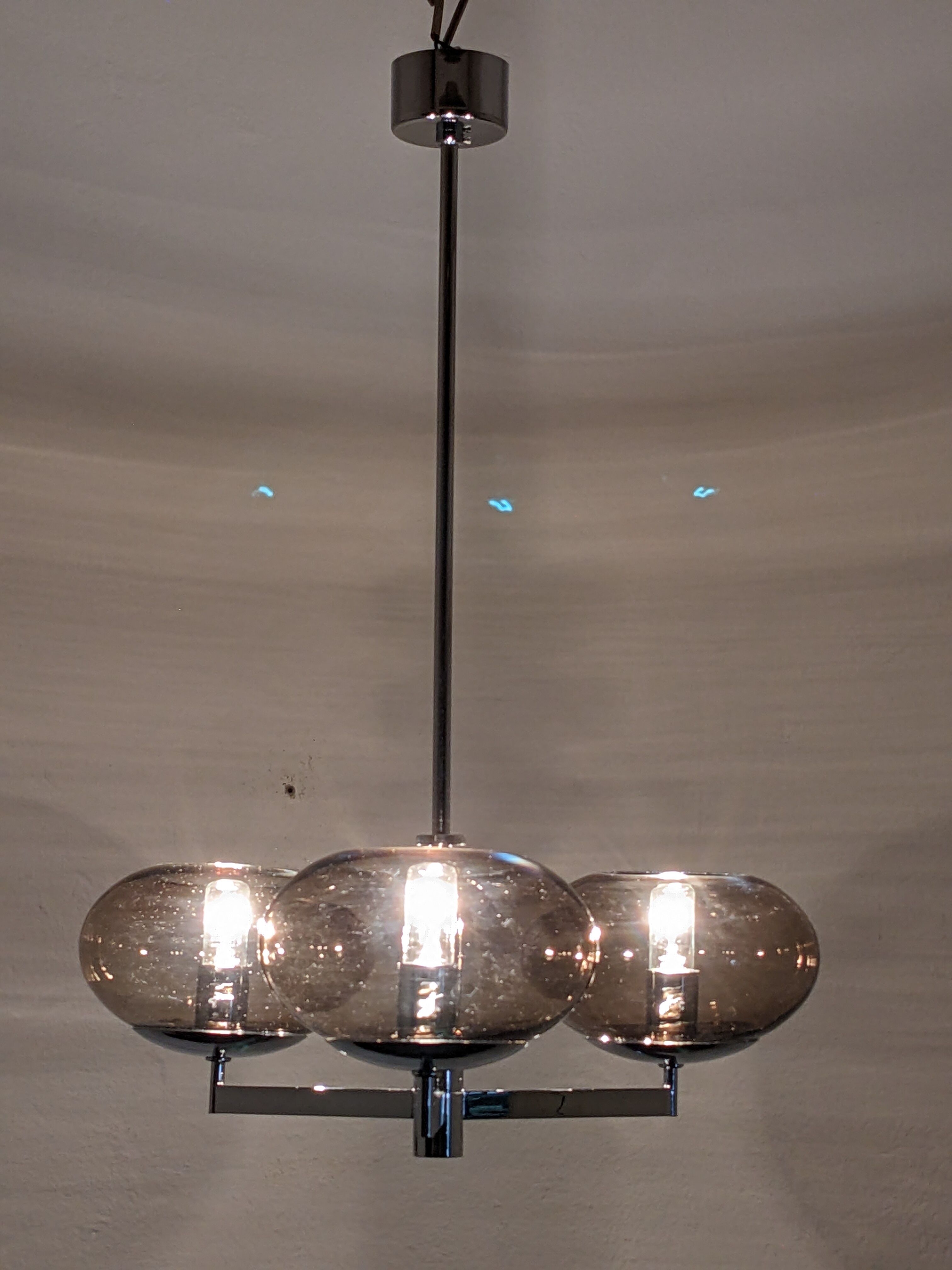 Sciolari chandelier with 3 lights from the 60s/70s