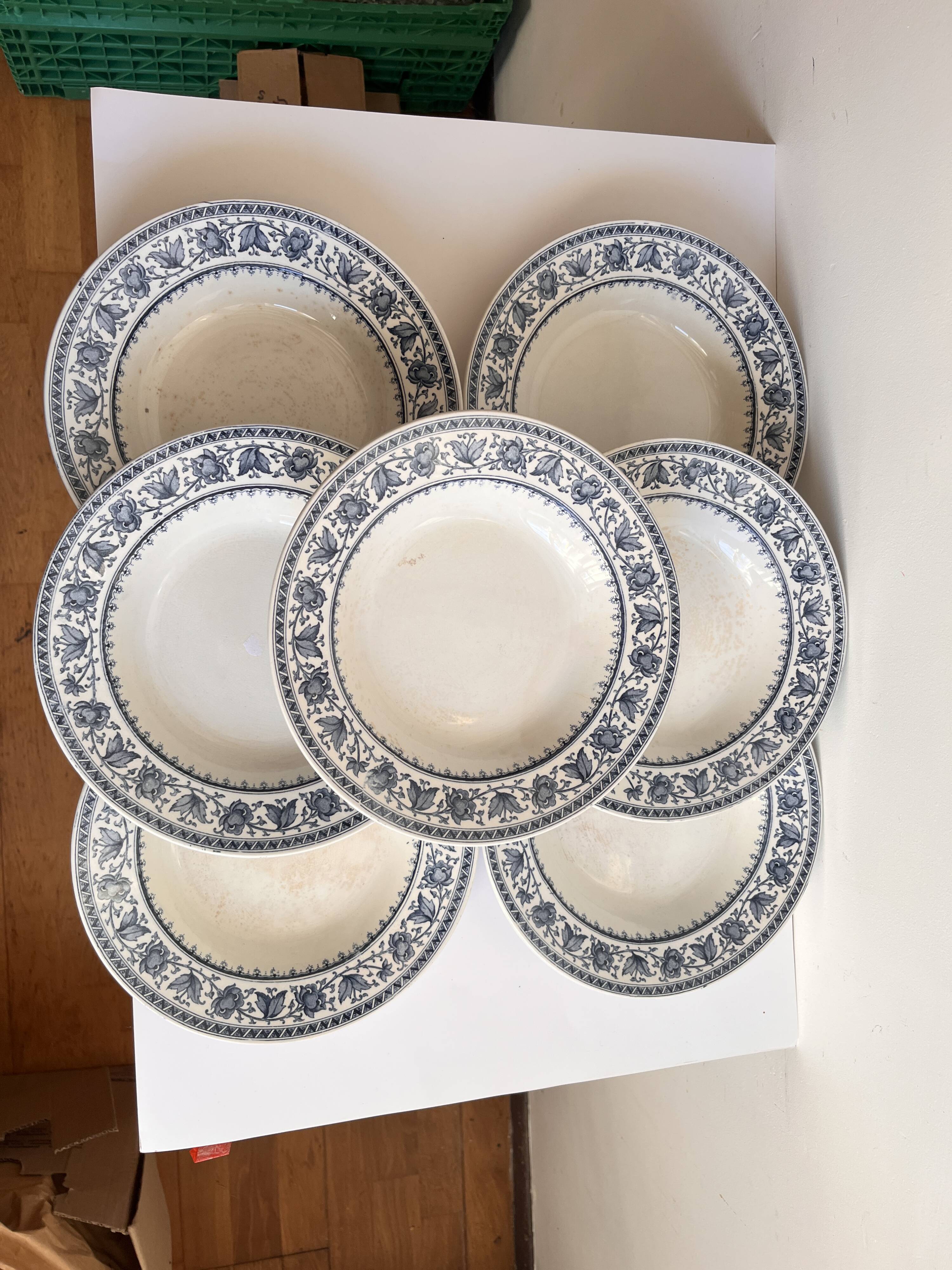 Deep plates Sarreguemines