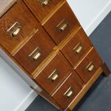 Vintage apothecary furniture in oak, Germany, 1940s
