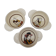 Set of 3 Quimper bowls