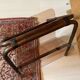 Porte revues bambou et plexiglas 1970