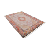 Iran Tabriz Mahi wool and silk oriental rug: 3.60 x 2.50 meters