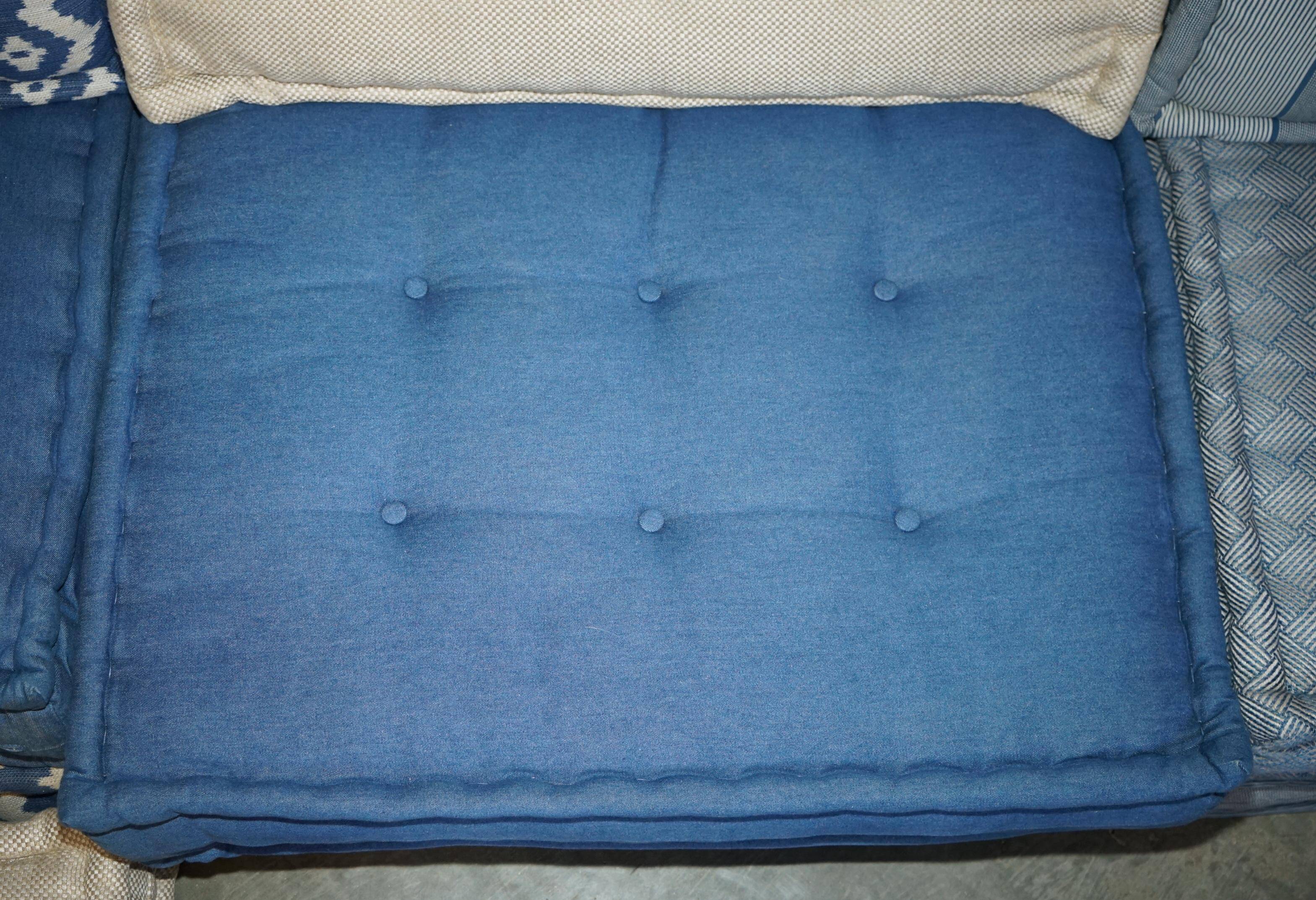 ROCHE BOBOIS Canapé Modulaire Kenzo Mah Jong 11 pièces Hans Hopfer