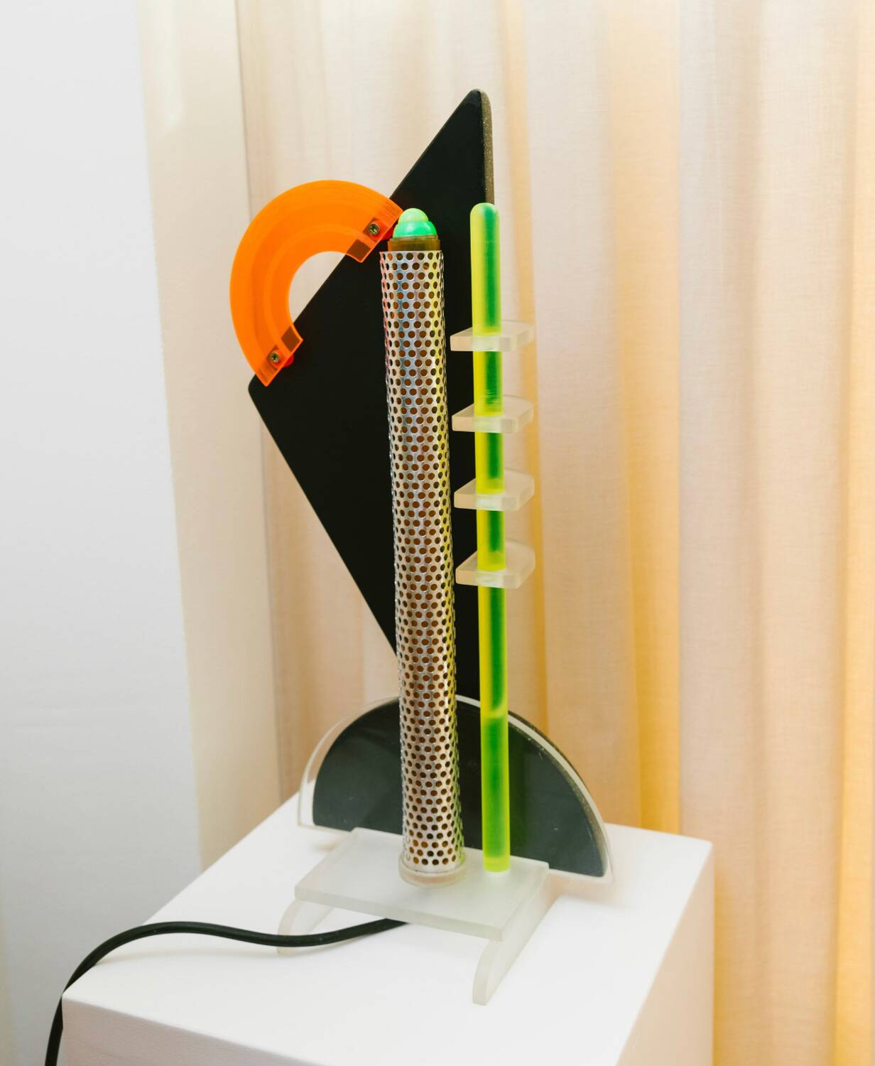 MEMPHIS lamp in resin and plexiglass, Germany 1980