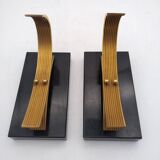 Gold Starry bookends.