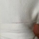 Similar listings: Antique monogrammed RG cotton sheet