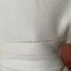 Similar listings: Antique monogrammed RG cotton sheet