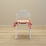 Set of four beech chairs, Italian design, 1970s, production: Italy