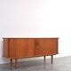 Mid-Century Danish Teak Tambour Sideboard, 1960s