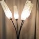 Four-light floor lamp from the Lunel house, 1950s.