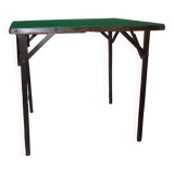 Vintage folding games table