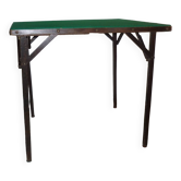 Vintage folding games table