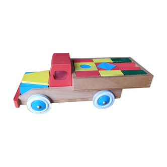 Wooden truck