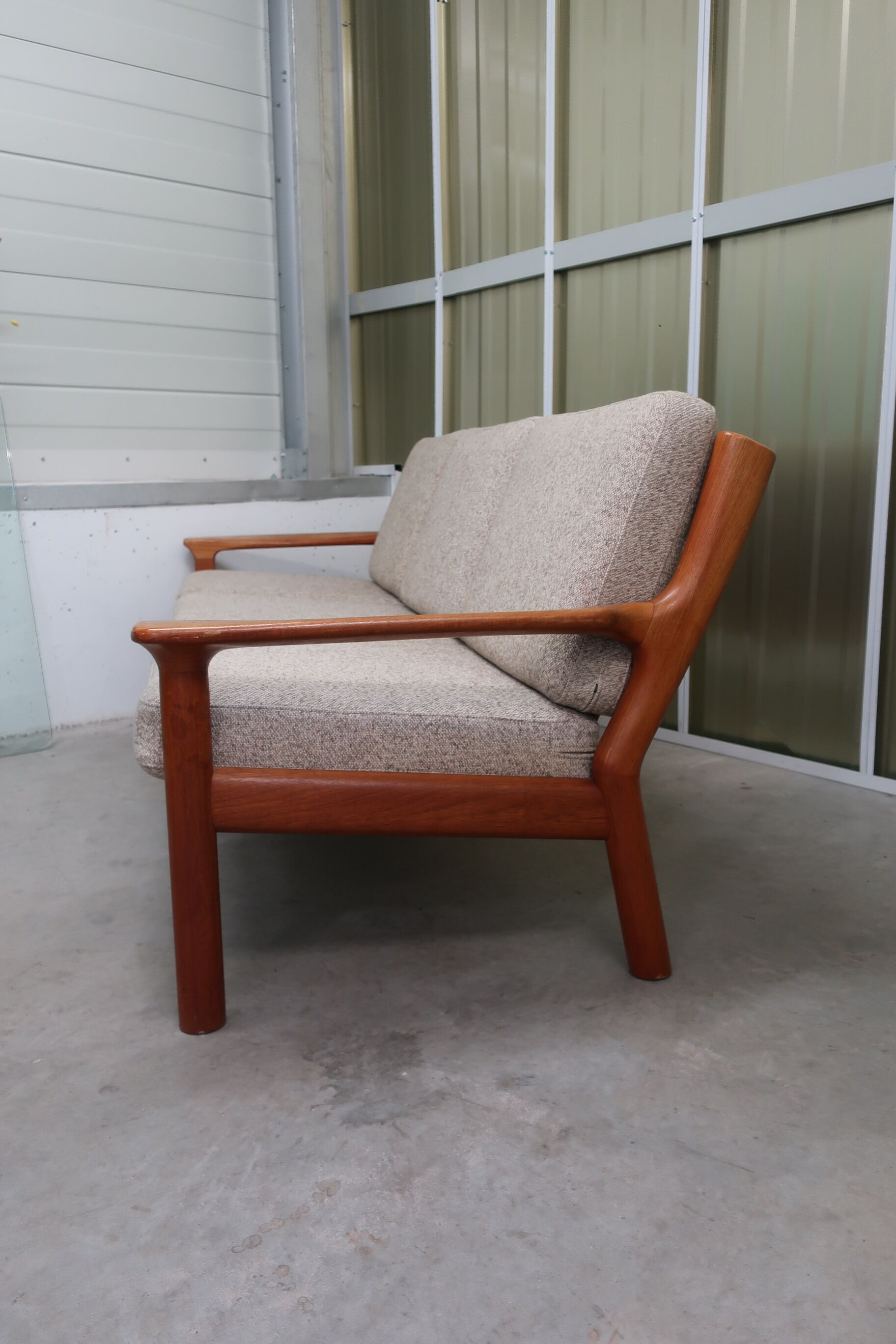 Scandinavian teak sofa from the 60s