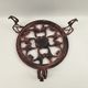 Plant holder 3 feet cast iron and metal 29 cm