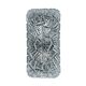 Vintage Brutalist Glass Sconce
