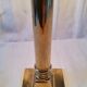 Brass candlestick lamp