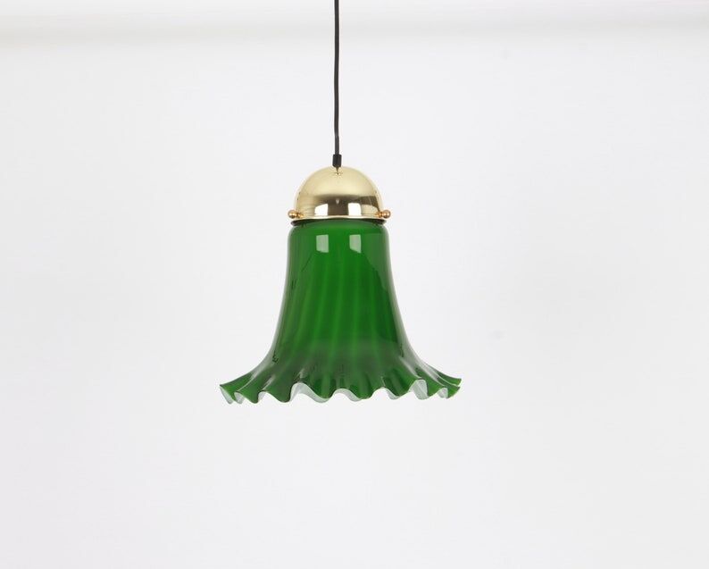 Green suspension Peill & Putzler Germany 1960s