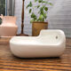 Porcelain wall soap dish