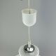 XL 60s 70s Peill & Putzler hanging lamp ceiling lamp glass space design 60s