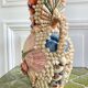 Vase coquillages