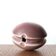 Pale pink ceramic vase, 70s