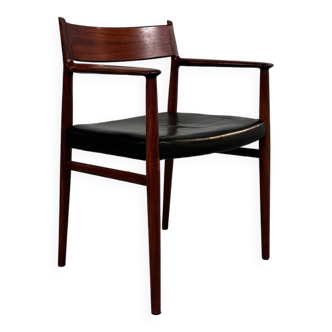 Fauteuil Arne Vodder Palissandre Années 60