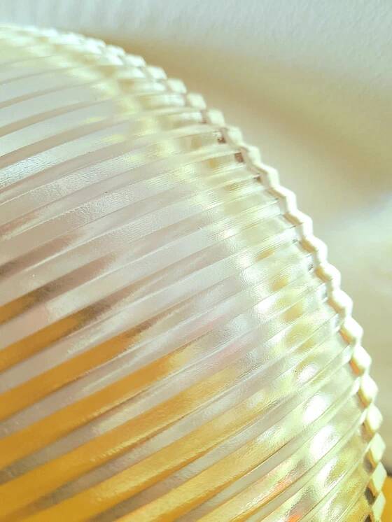 Holophane glass suspension 1950