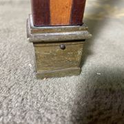 Louis XVI style dressing table in marquetry
