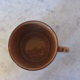 Pot en faïence émaillée