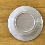 Hollow plate earthenware of Charolles