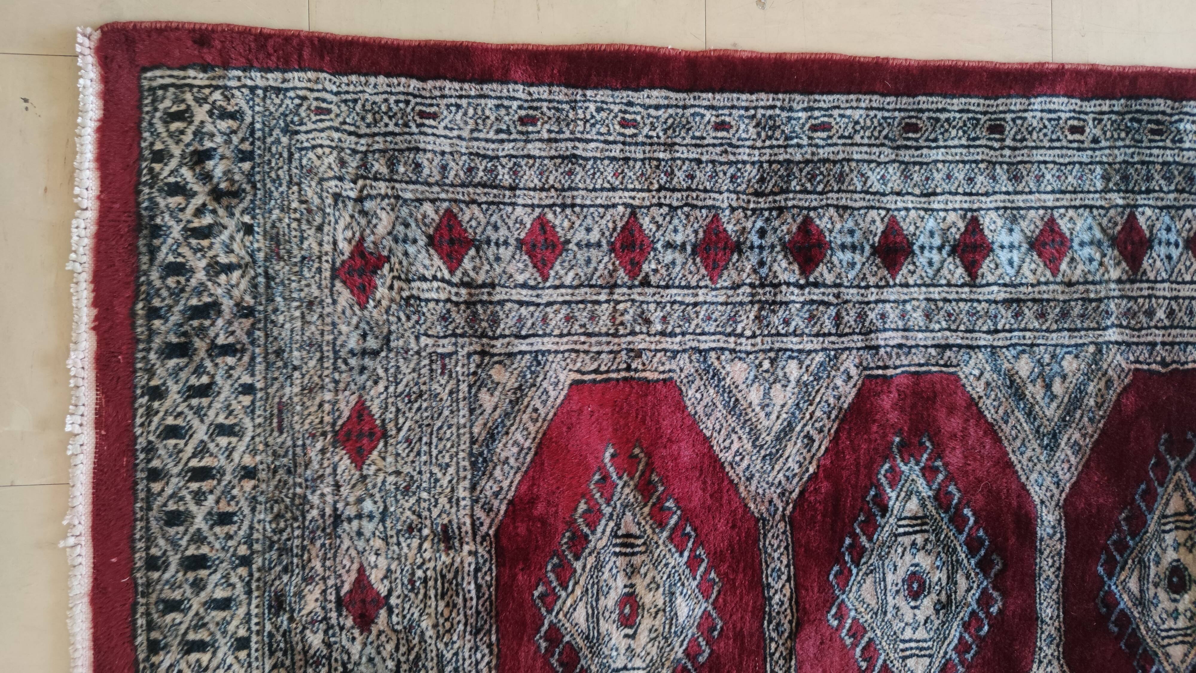 Carpet Bukhara-Samarkand 188 x 126 cm TBE