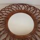 Miroir soleil bambou
