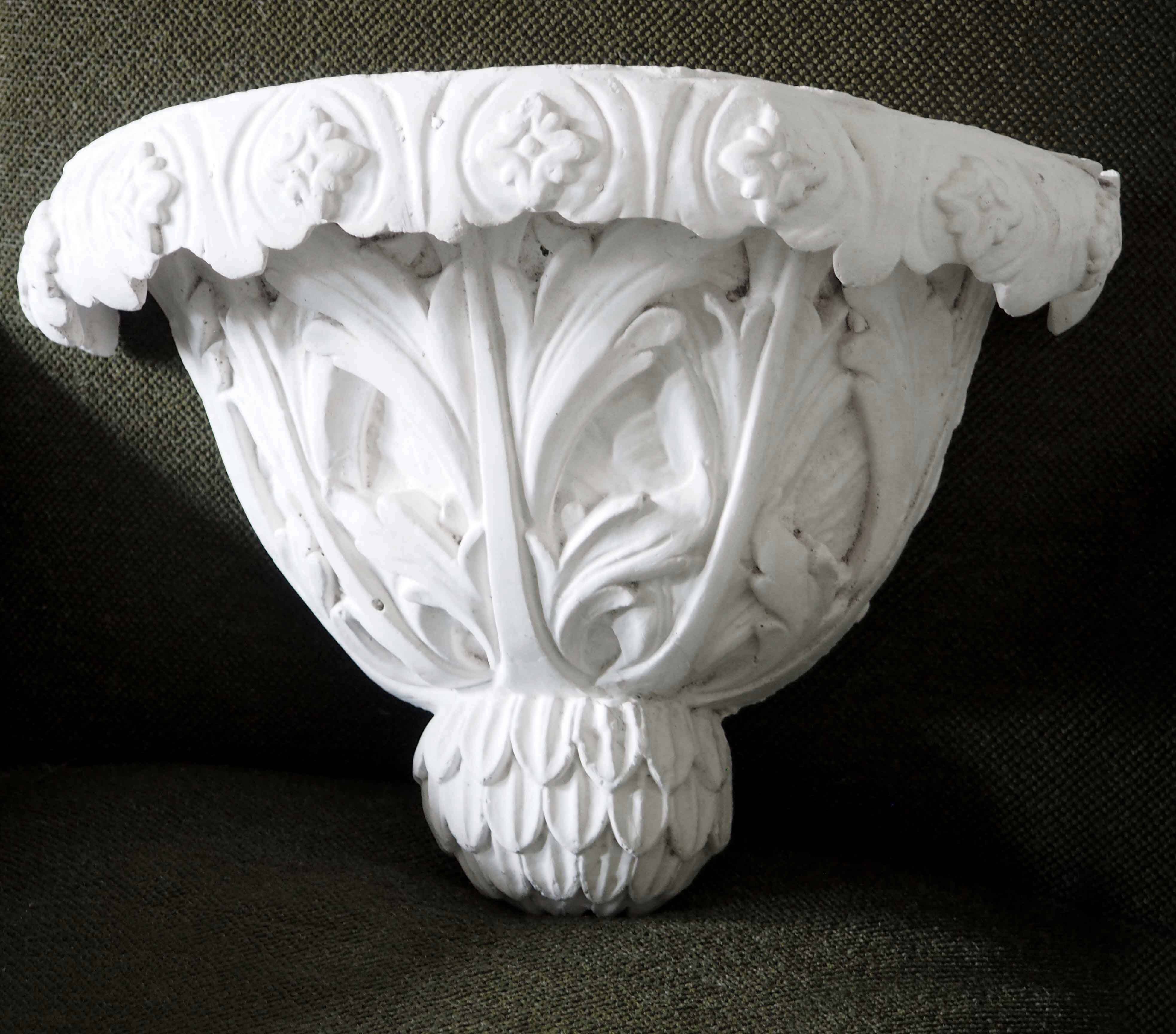 Large foliage wall plaster