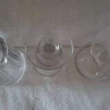3 verres anciens soufflés