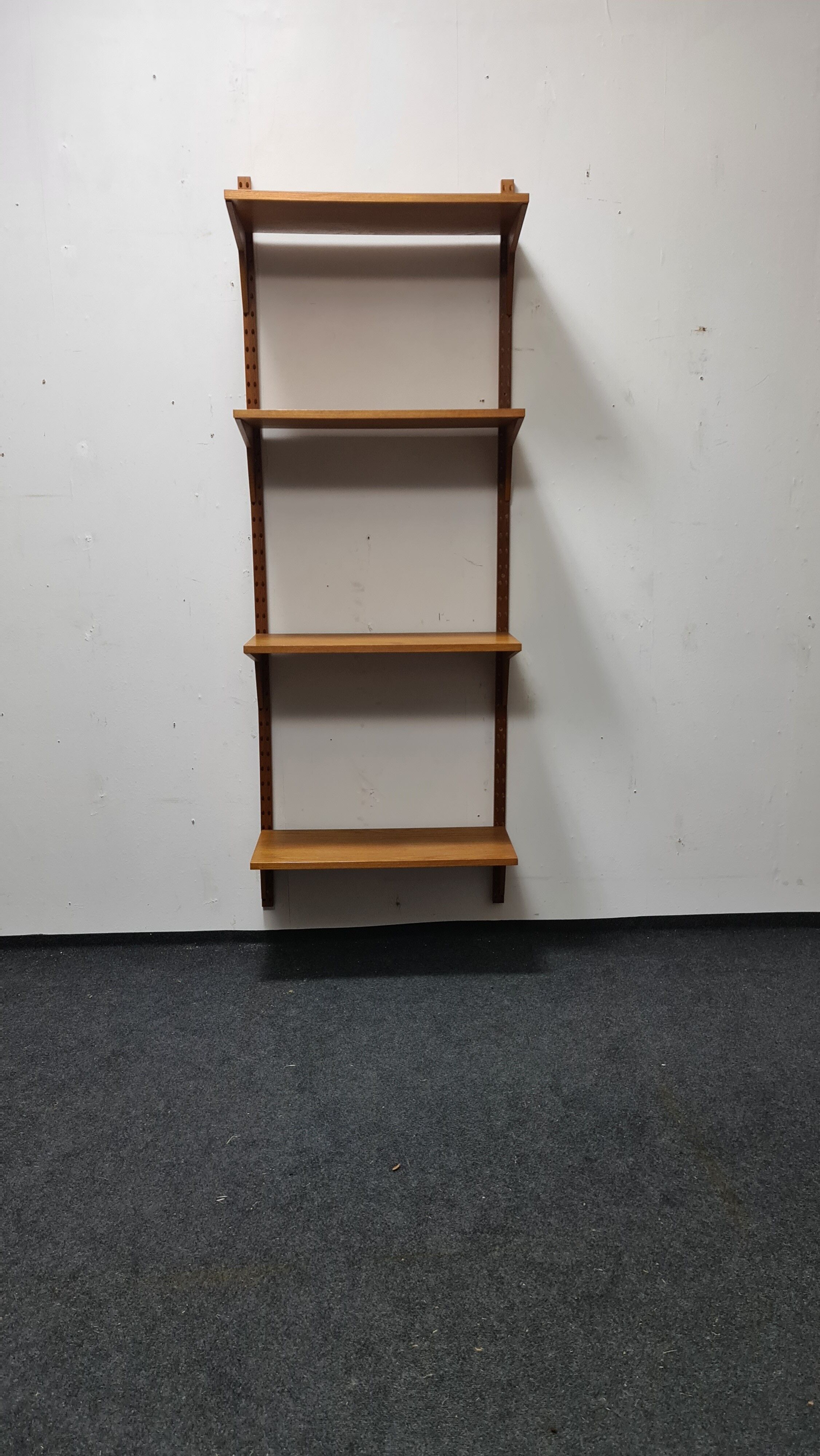 Système de mur en teck vintage par Poul Cadovious