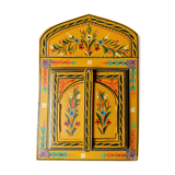 Miroir oriental style bohème 17x25cm