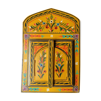 Miroir oriental style bohème 17x25cm