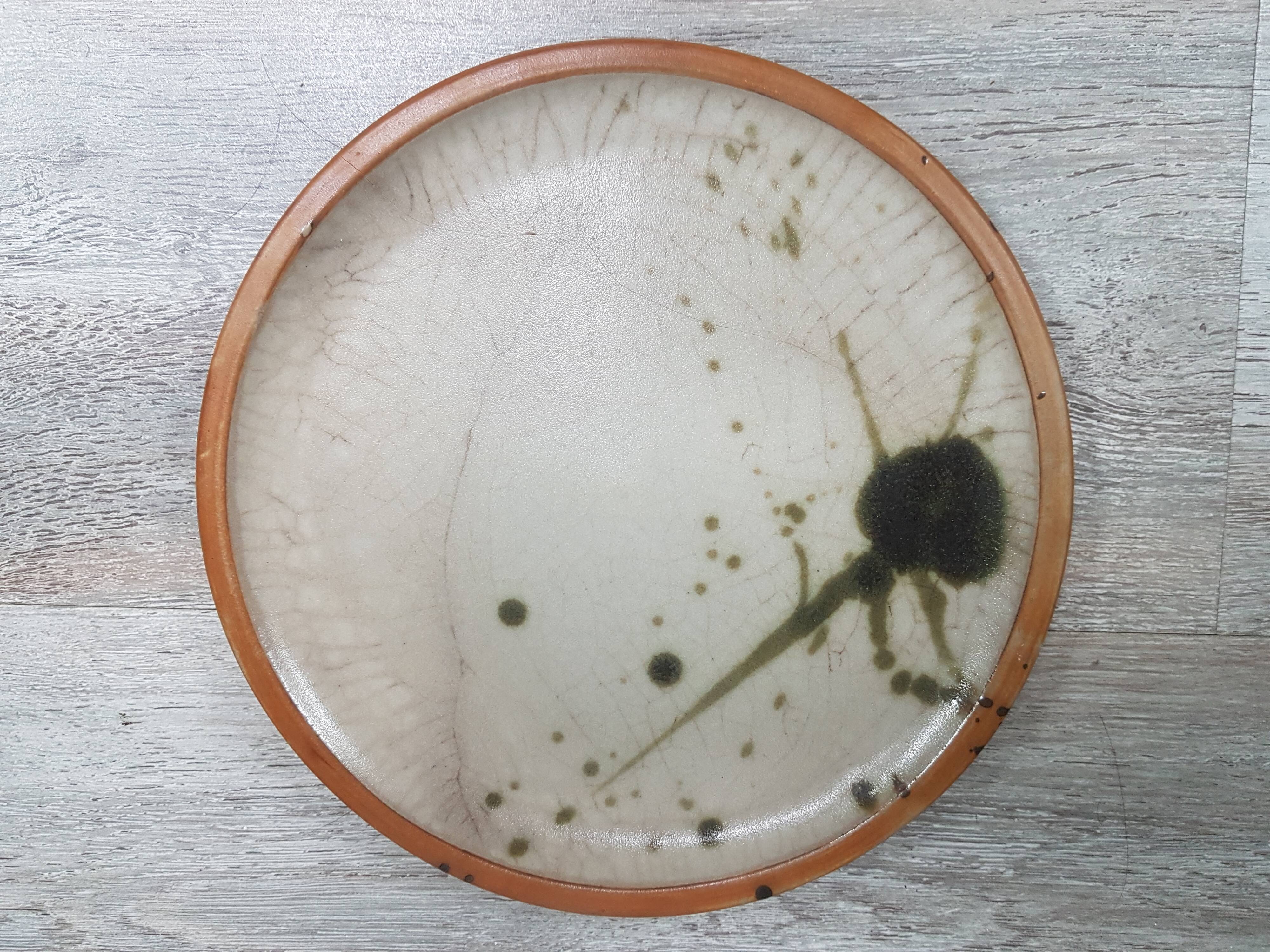 Large plate from La Potterie de la Colombe