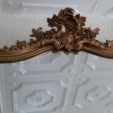 Old fireplace mirror