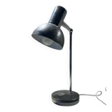 Vintage brushed steel desk lamp