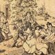 Antique French Jaquar Tapestry