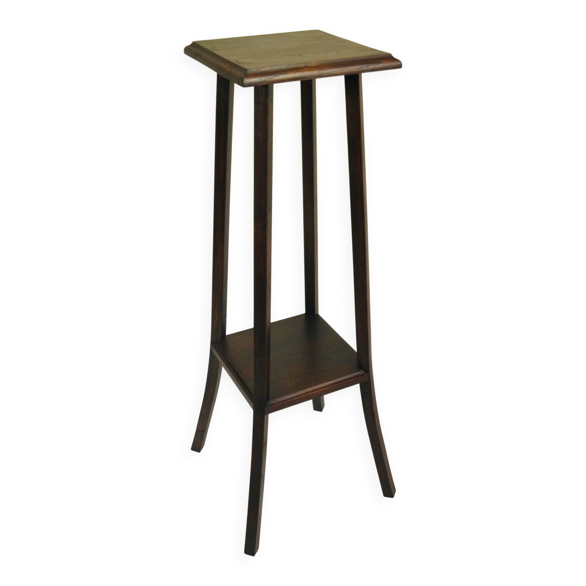 Sellette en bois pieds galbés 88 cm