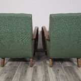 Set of Vintage Armchairs by Jindrich Halabala, 1940s