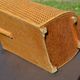 Vintage wicker and cane umbrella stand